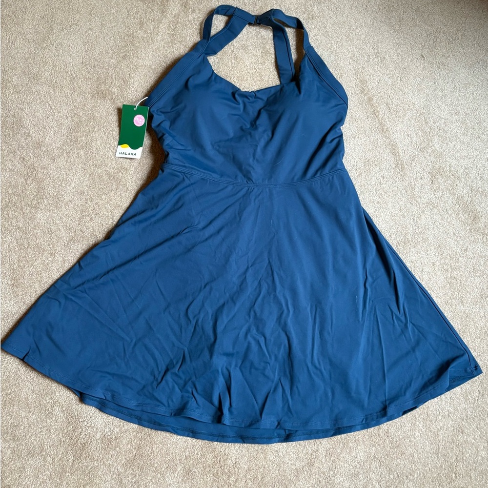 HALARA Blue Mini Dress